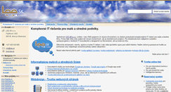 Desktop Screenshot of lee.sk
