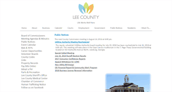 Desktop Screenshot of lee.ga.us